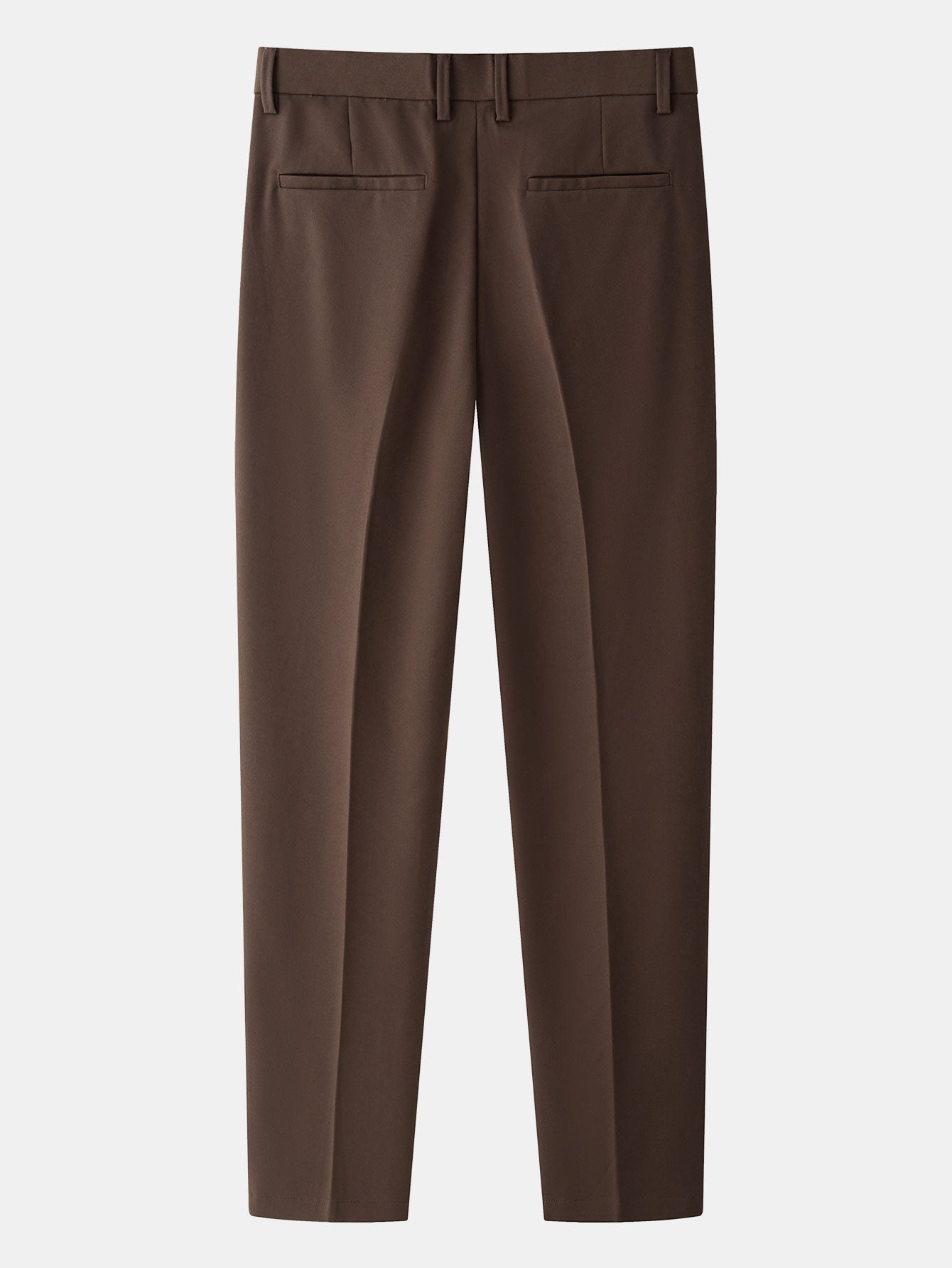 Linen Textured Knit Shirt & Slim Fit Tapered Trousers