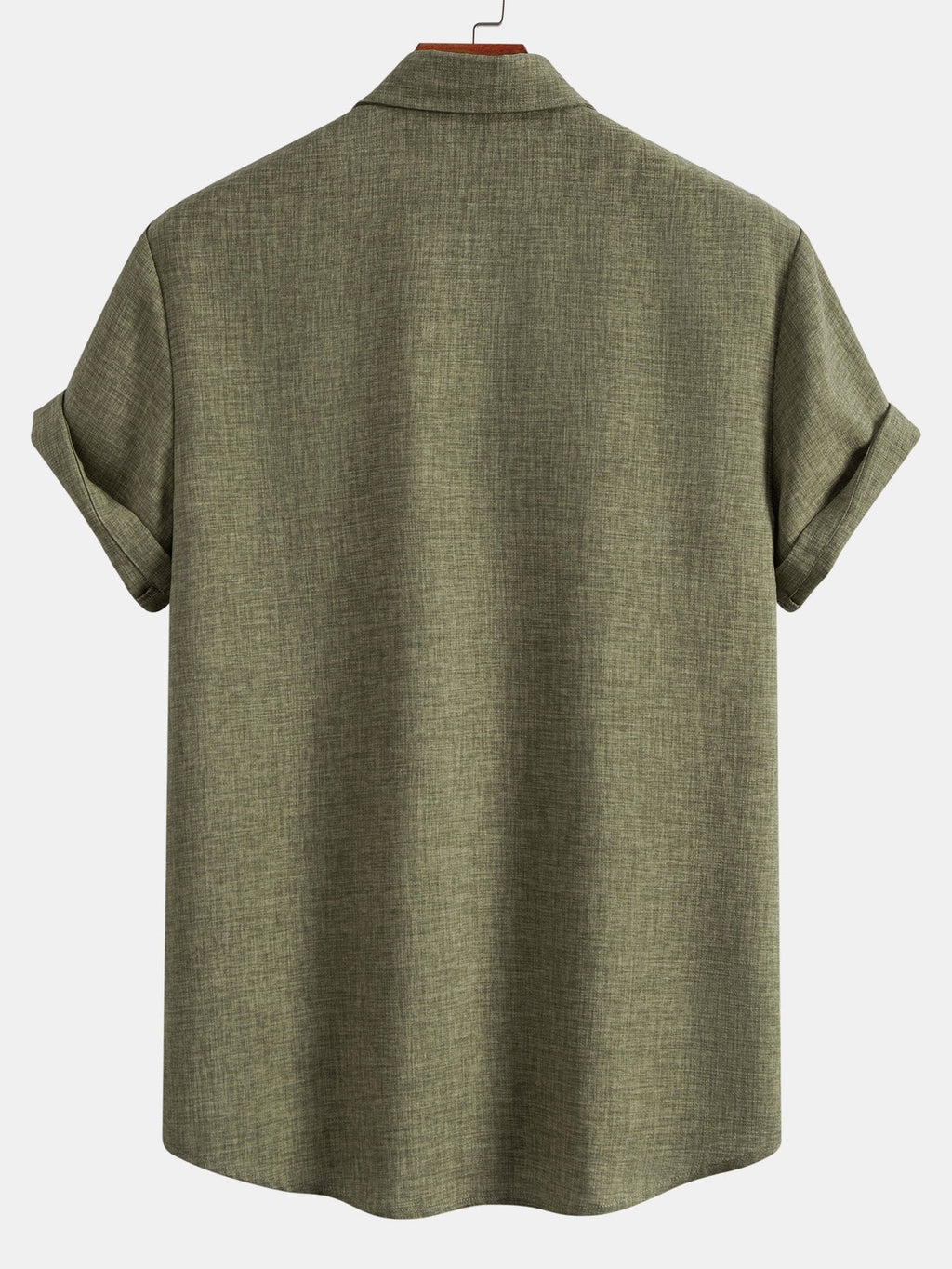 Linen Look Button Up Shirt