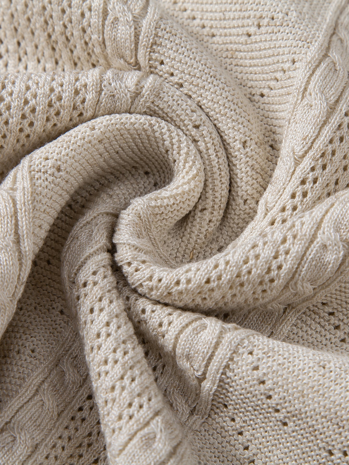 Linen Textured Knit Polo & Straight Leg Linen Pants