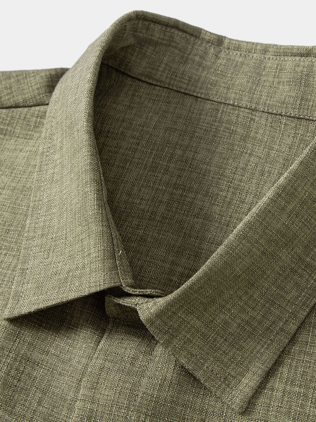 Linen Look Button Up Shirt